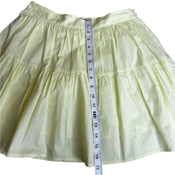 STAUD Sea Mini Skirt in Sunray Size 8 - Picture 6 of 8